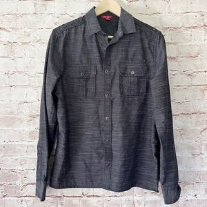 Guess mens snap up surplus shirt